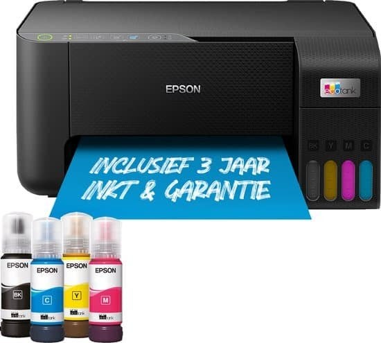 Epson EcoTank ET-2860 - All-in-One Inkttank Printer- Zwart, Triple J Online, Info@triplejonline.nl, De Spinnekop 9