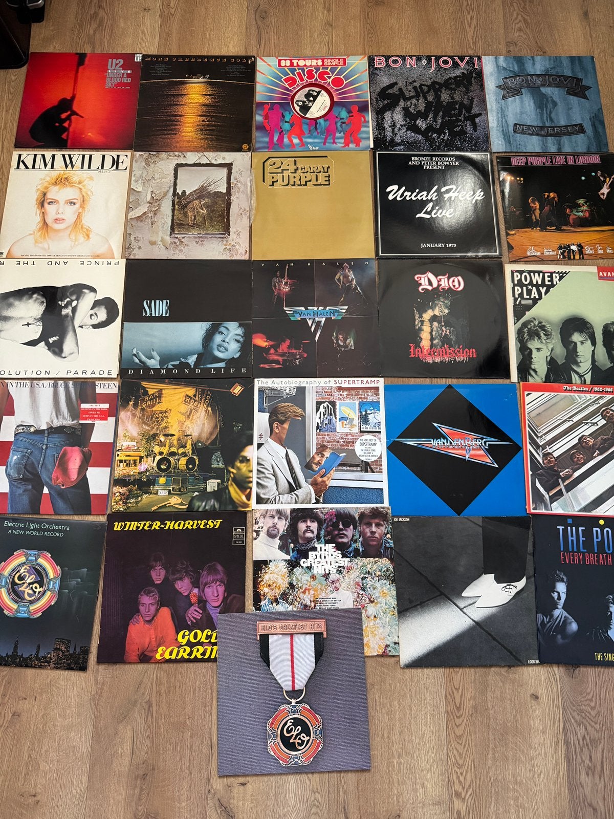 Vinyl Collectie - Top Artiesten. Prince, Deep Purple etc., Cd's en Dvd's, Vinyl | Rock, Ophalen, LP, Gebruikt, 12 inch