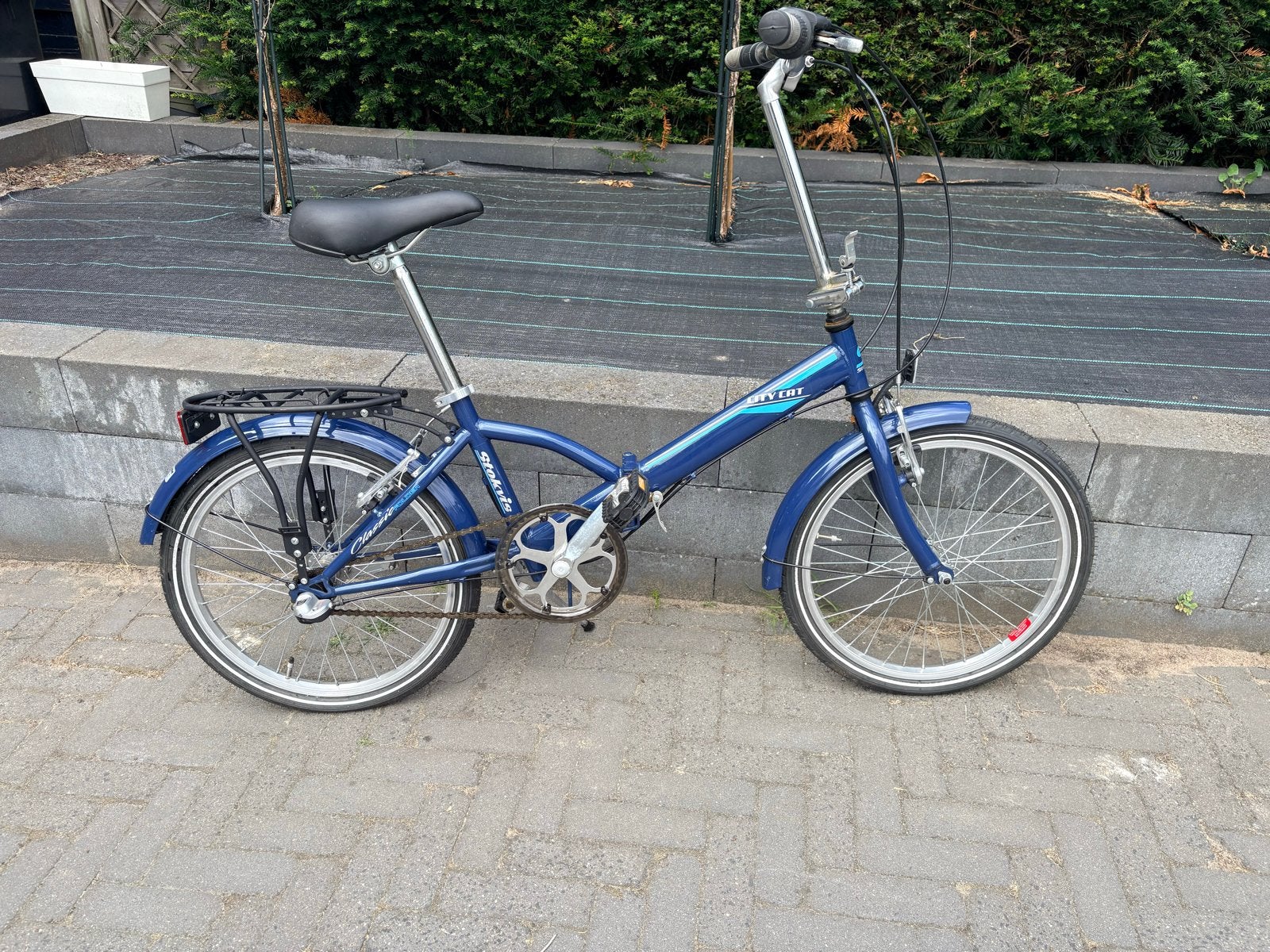 Stokvis City Cat Opvouwbare Fiets - Compact & Handig, Fietsen en Brommers, Fietsen | Vouwfietsen, Zo goed als nieuw, Dames, Overige merken