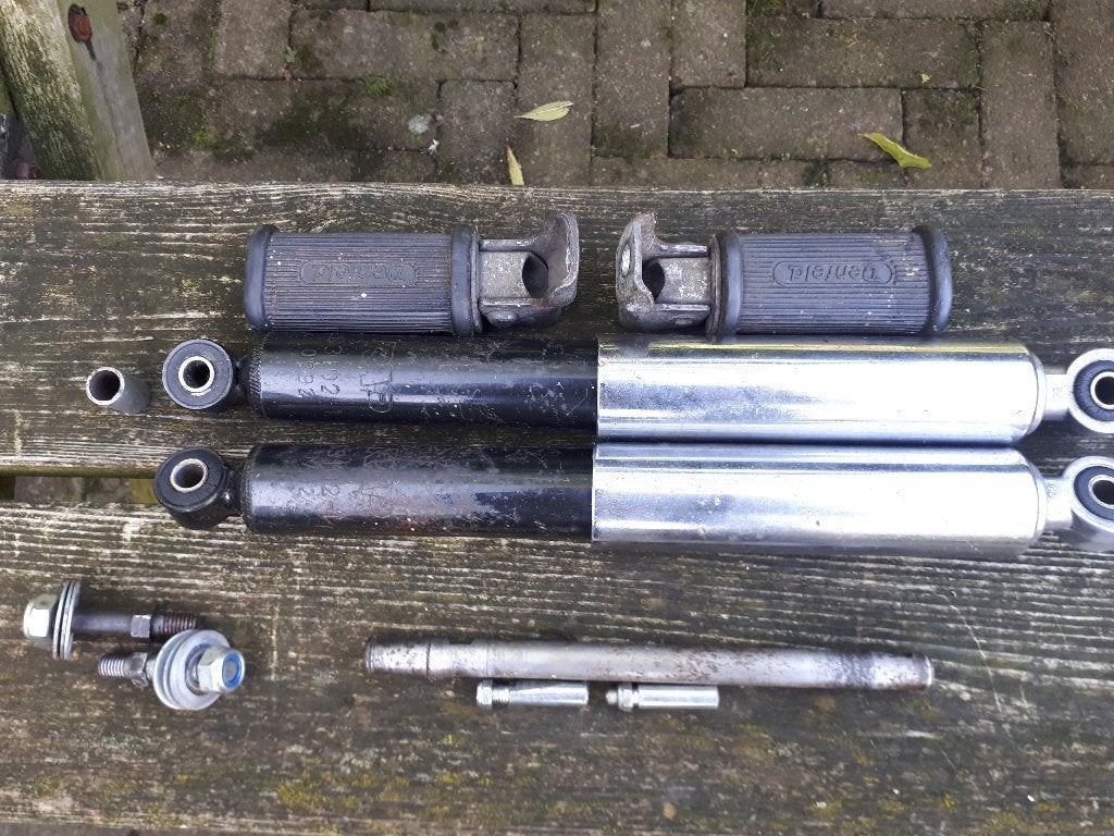 Gebruikt Kreidler spul, vorkpoten slecht, Denfeld, beugels, Ophalen, Gebruikt