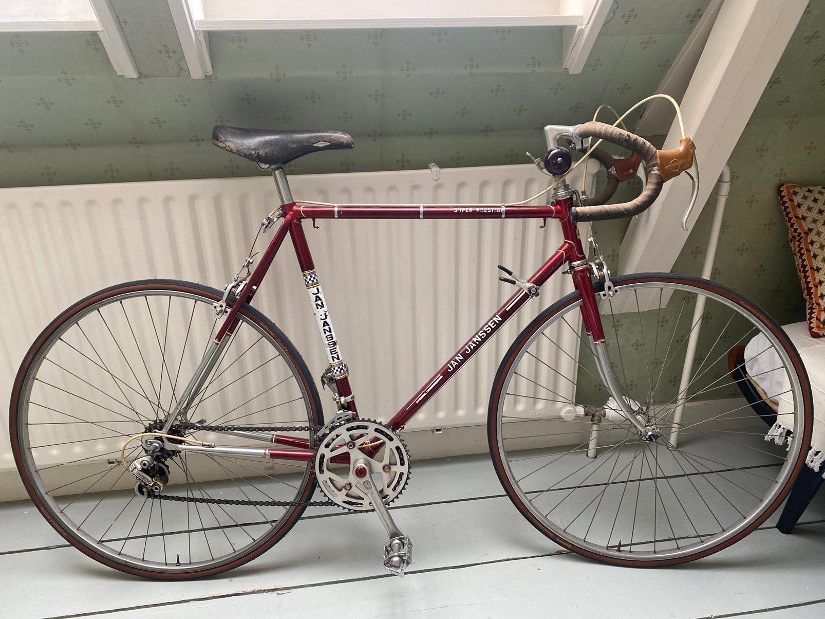 Racefiets Jans Janssen jaren 80, Fietsen en Brommers, Ophalen