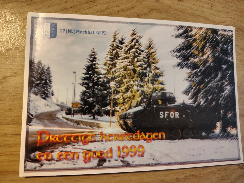 Militaria SFOR 17(NL)Mechbat GFPI, Ophalen of Verzenden