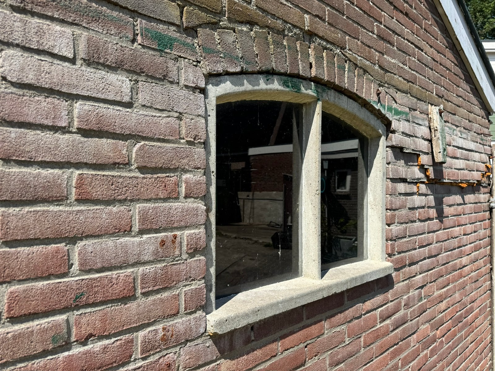 Stalraam rond / afgerond, Doe-het-zelf en Verbouw, Glas en Ramen, Ophalen, Gevelraam of Ruit, Gebruikt, Minder dan 80 cm