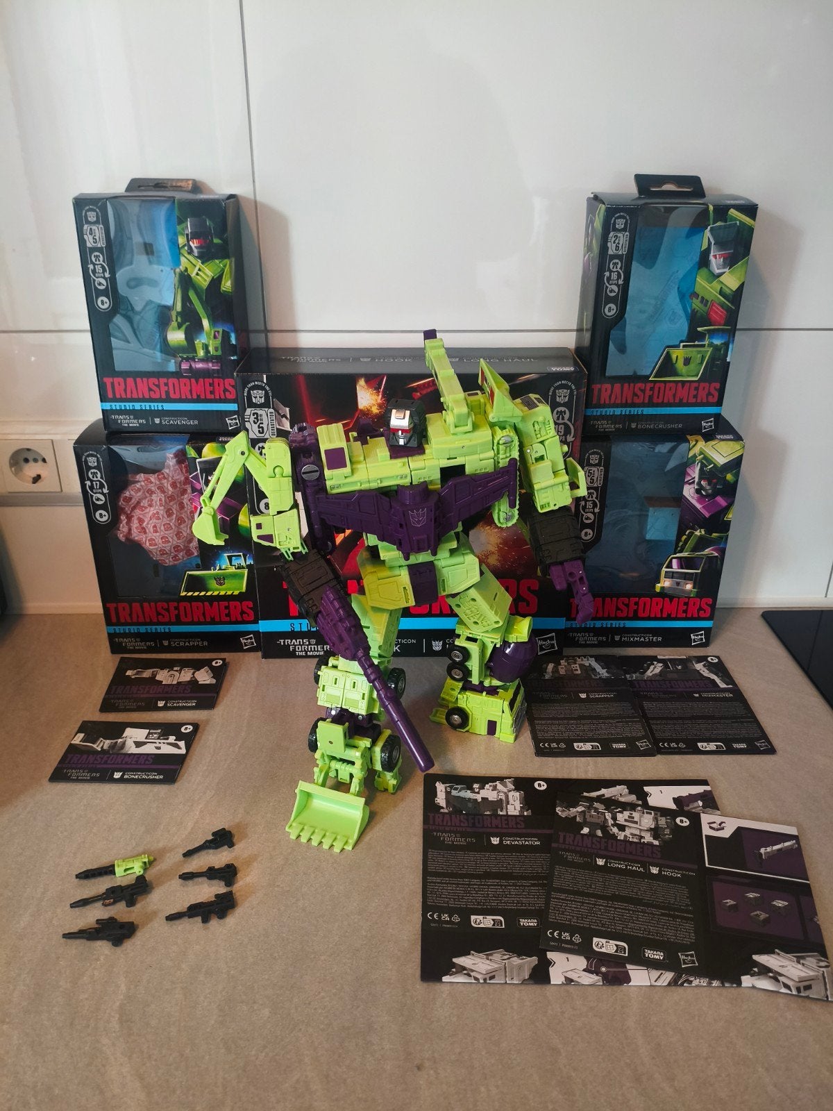 Hasbro Transformers Devastator Studio Series 86, Verzamelen, G1, Ophalen of Verzenden, Zo goed als nieuw, Decepticons