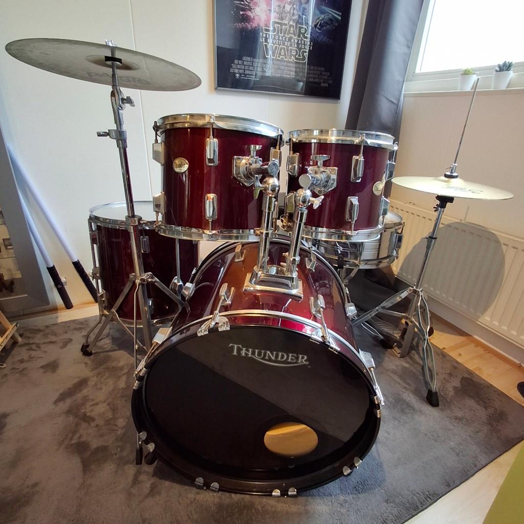 Drumstel Thunder, Ophalen, Gebruikt, Overige merken