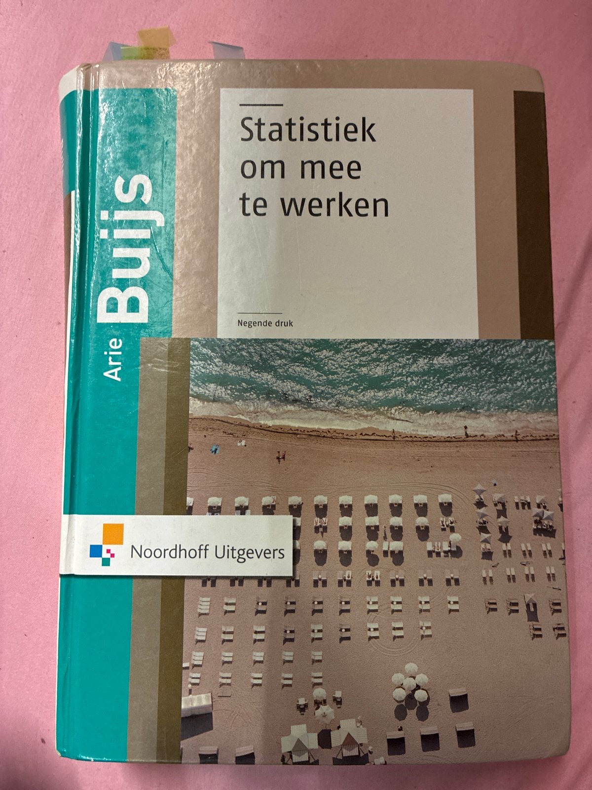 Statistiek om mee te werken - Arie Buijs (9e druk), Ophalen of Verzenden, Beta, Zo goed als nieuw, HBO