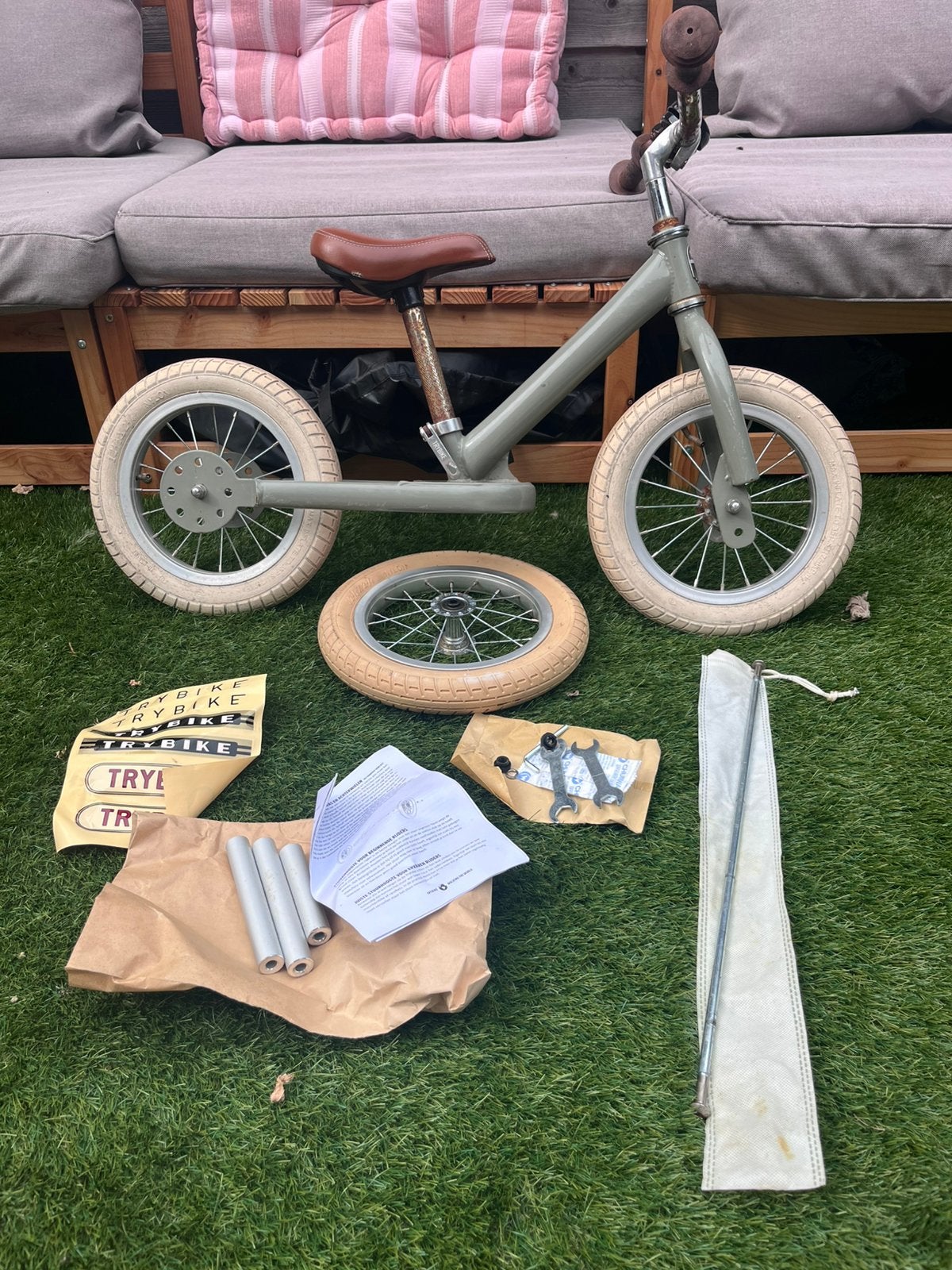 Trybike (loopfiets/ driewieler), Kinderen en Baby's, Ophalen, Zo goed als nieuw, Loopfiets