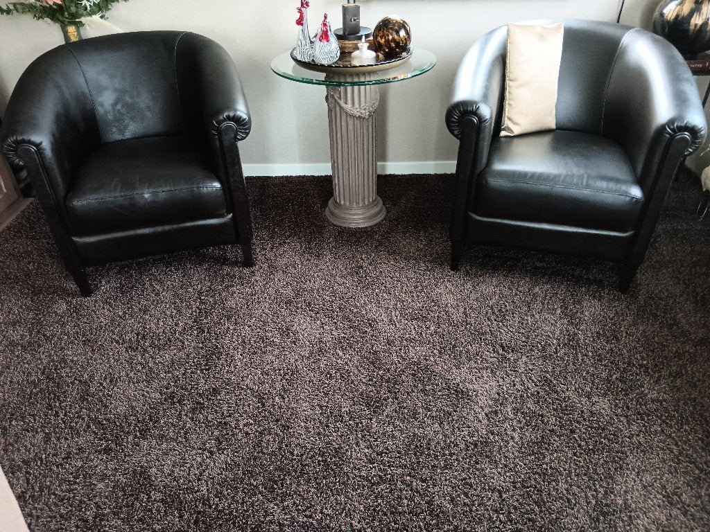 kuip fauteuil, Huis en Inrichting, Fauteuils, Ophalen, Gebruikt, 75 tot 100 cm, Leer