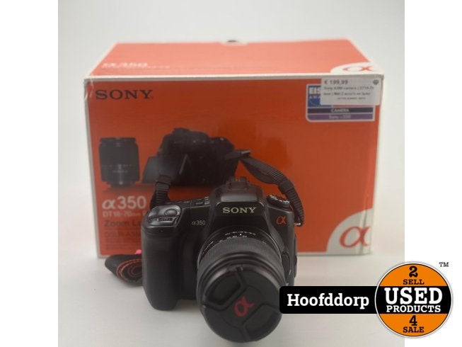 Sony A350 camera | DT18-70 lens | Met 2 accu's en lader, Sony, Zo goed als nieuw, Support@sony.com, 1-7-1 Konan, Minato-ku
Tokyo 108-0075
Japan