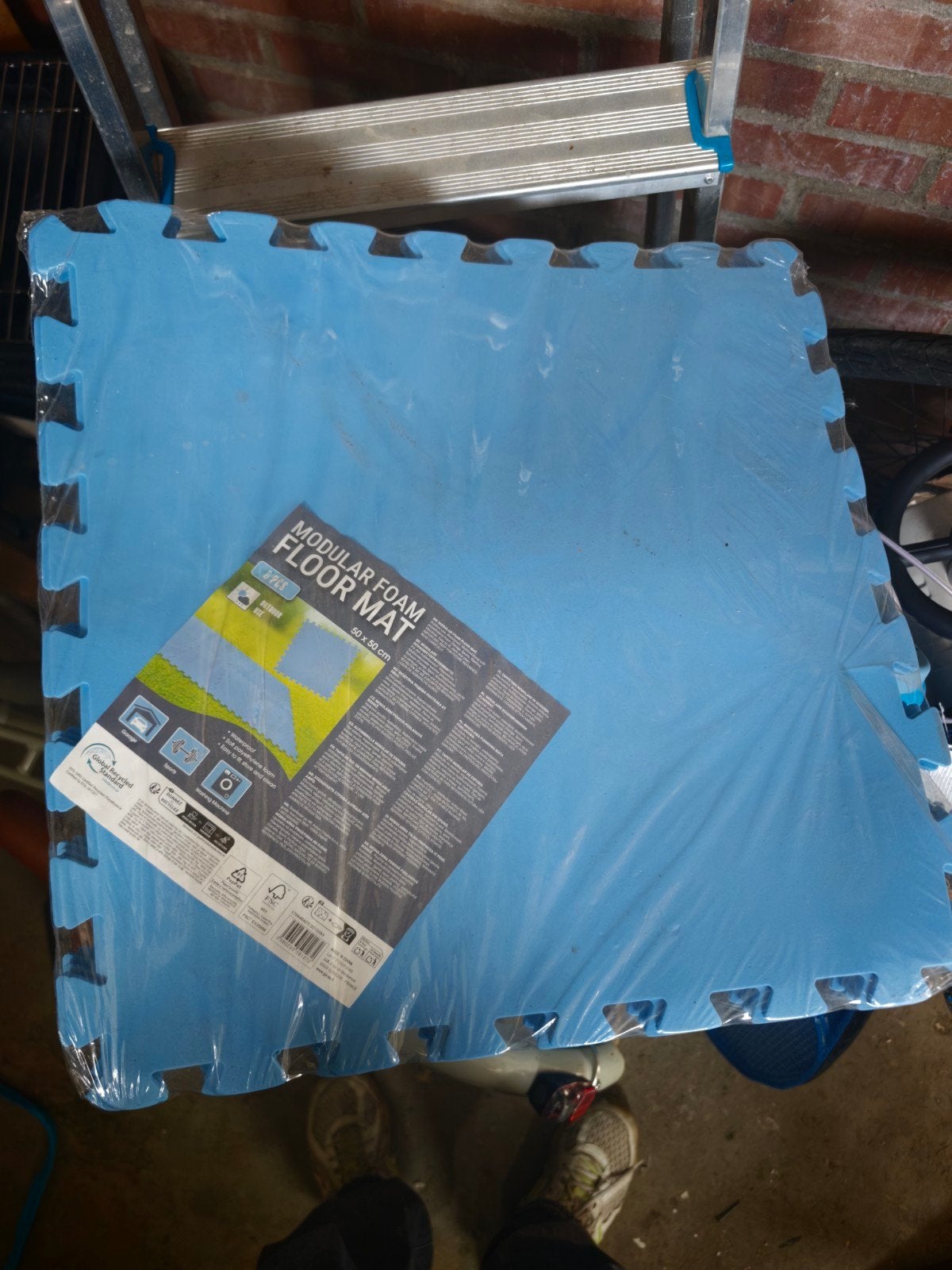 Nieuwe Modulaire Foam Vloermat - 60x60 cm, Sport en Fitness, Fitnessmaterialen, Ophalen of Verzenden, Nieuw, Fitnessmat