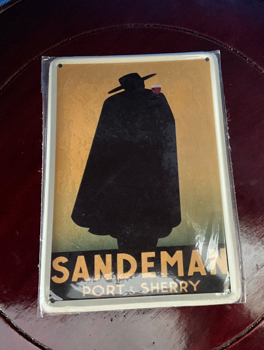 Sandeman Port & Sherry Reclamebord - Nostalgisch, Ophalen of Verzenden