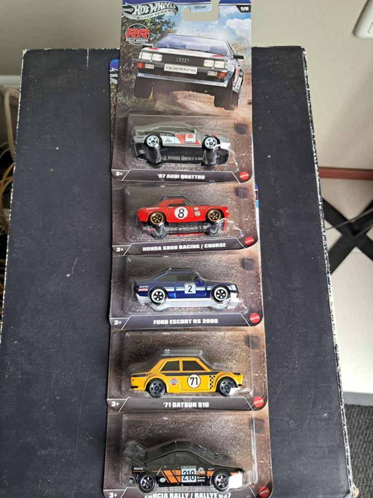 Hot Wheels Silver Series Rally Racers complete set Lancia, Ophalen of Verzenden, Nieuw, Auto
