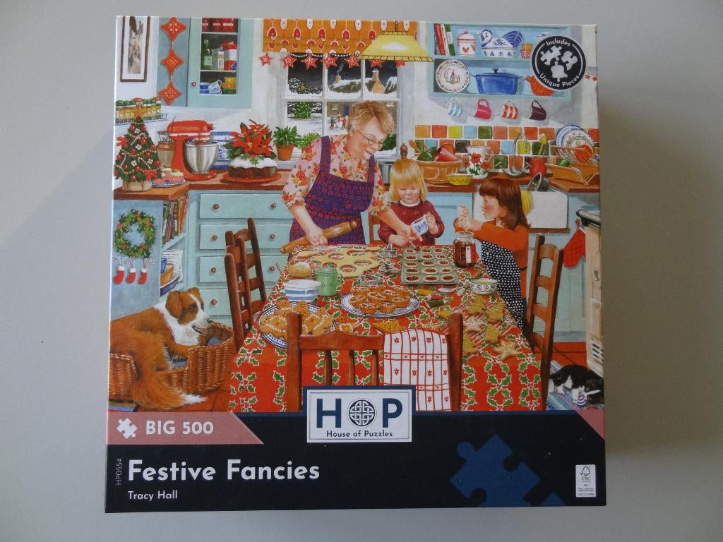 Diverse puzzels House of Puzzles HOP 500 stukjes, Ophalen, 500 t/m 1500 stukjes, Zo goed als nieuw, Legpuzzel