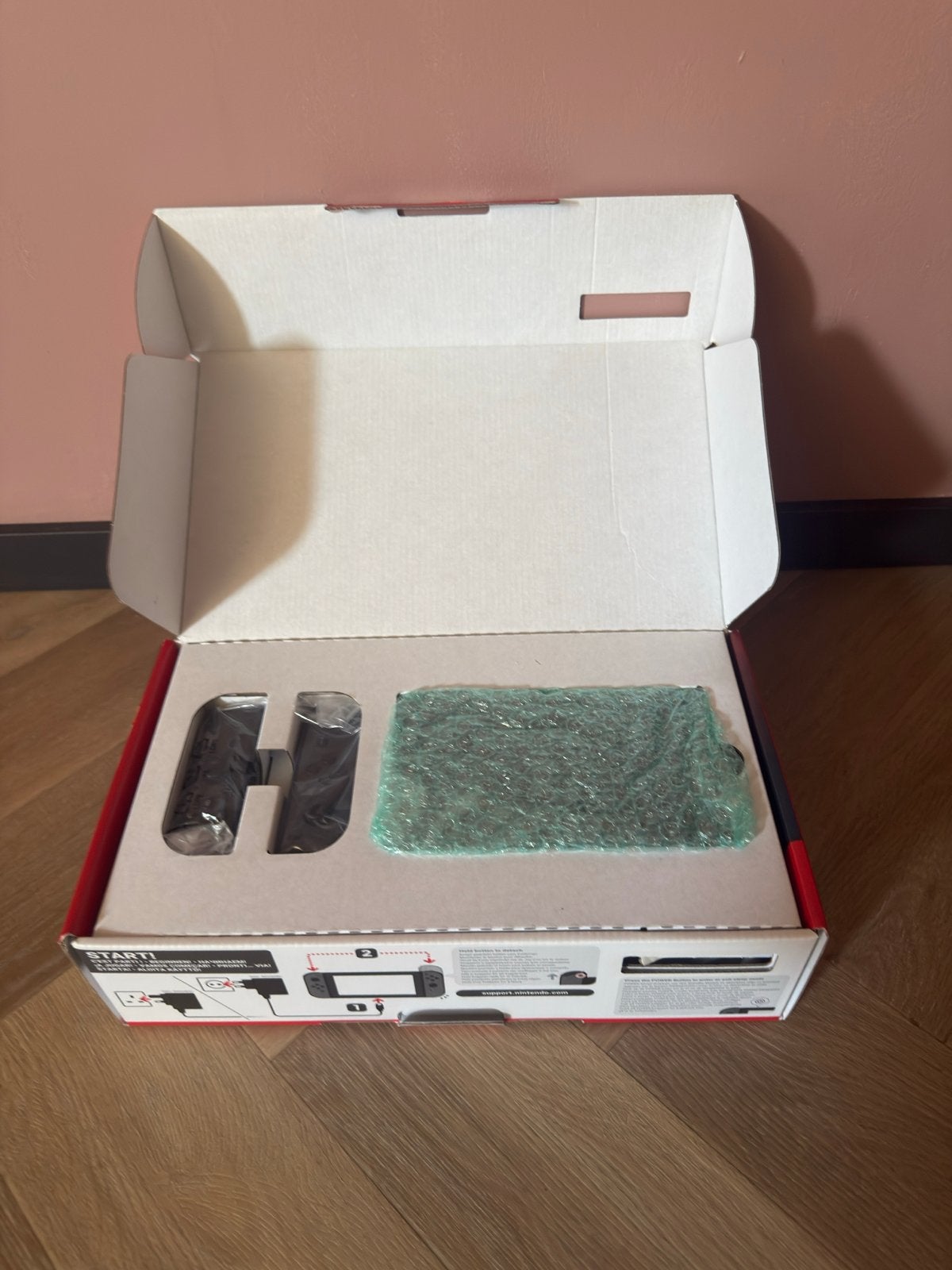 Nintendo Switch V2 - Zo goed als nieuw., Ophalen of Verzenden, Zo goed als nieuw, Met 2 controllers, Switch 2019 Upgrade