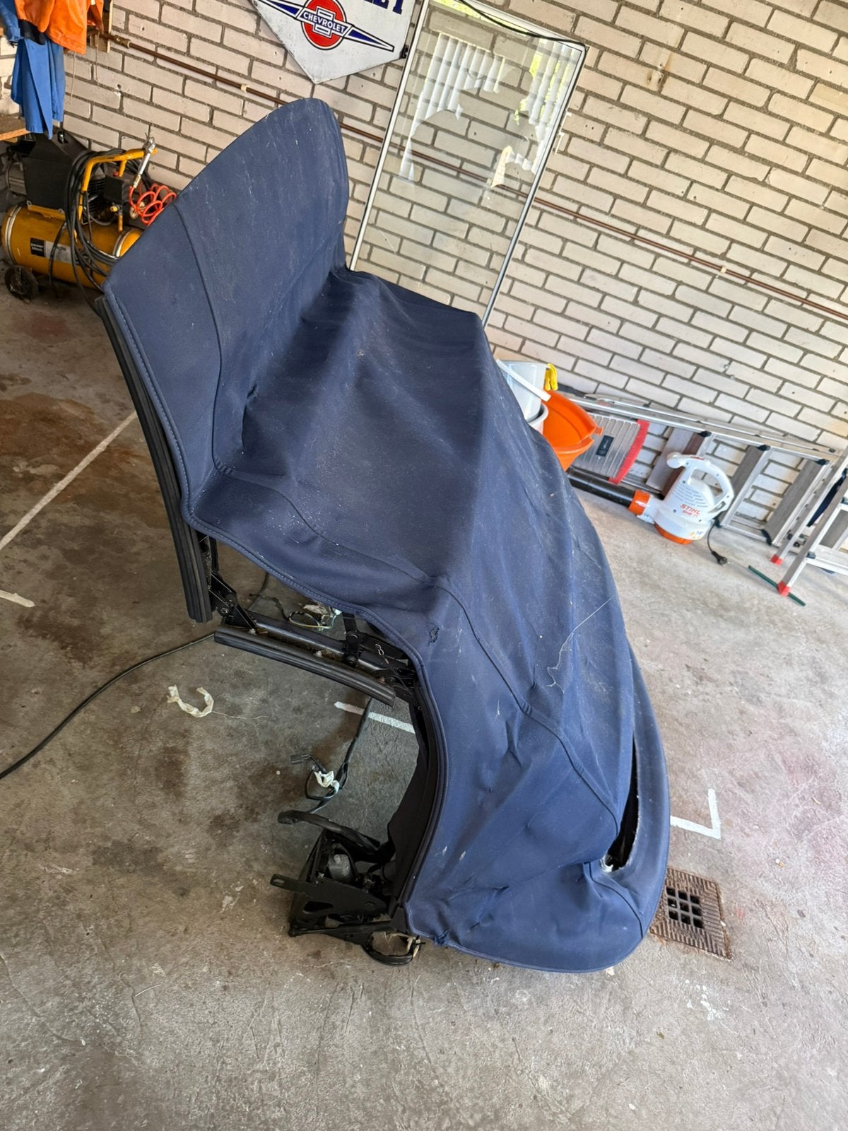 Volvo C70 (MK1) cabrio dak - blauw - bj 2000, Ophalen, Gebruikt, Volvo