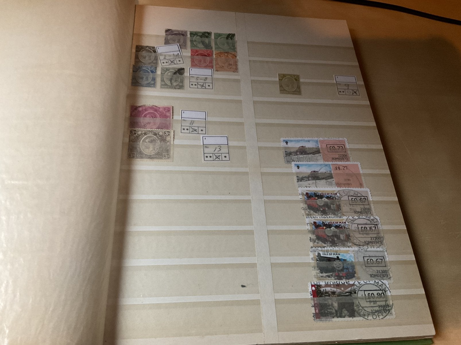 Stockboek Kenya, Tanganiyika en Uganda, Postzegels en Munten, Postzegels | Volle albums en Verzamelingen, Ophalen of Verzenden