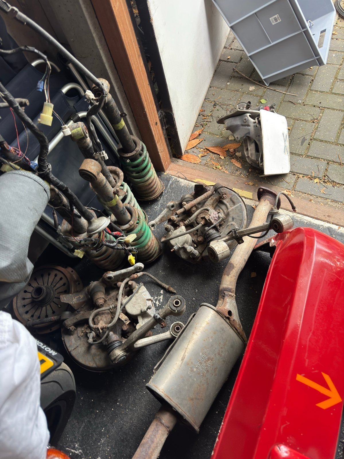 Onderdelen Toyota Supra MK3: Motorkap, Targa, Bumper, Uitlaa, Auto-onderdelen, Ophalen, Gebruikt, Voor, Toyota
