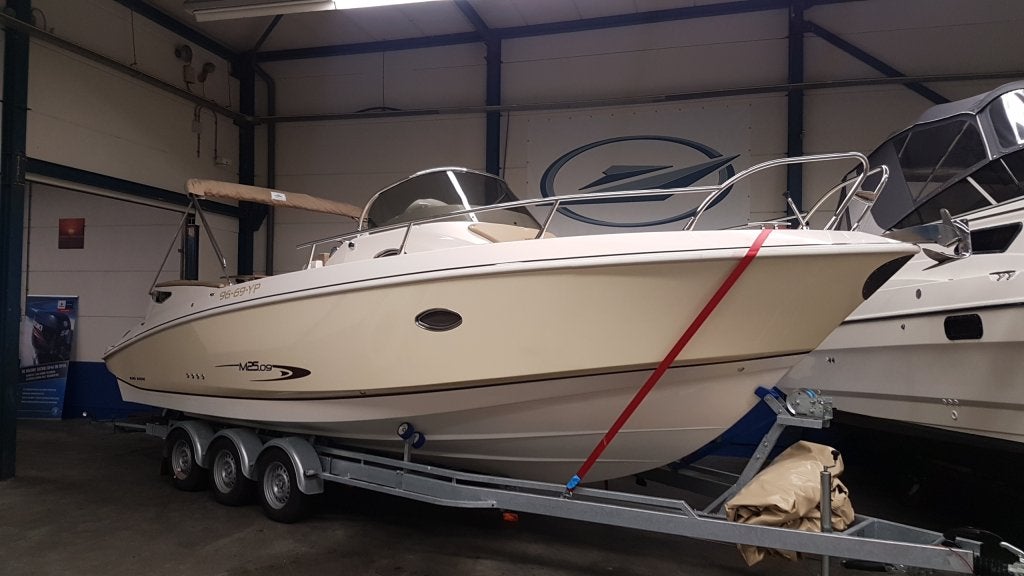 Mano Marine 25.09 EFB SUPERDIKKE CONSOLEBOOT!, Watersport en Boten, Vis- en Consoleboten, Gebruikt, Overige merken, Elektrische start