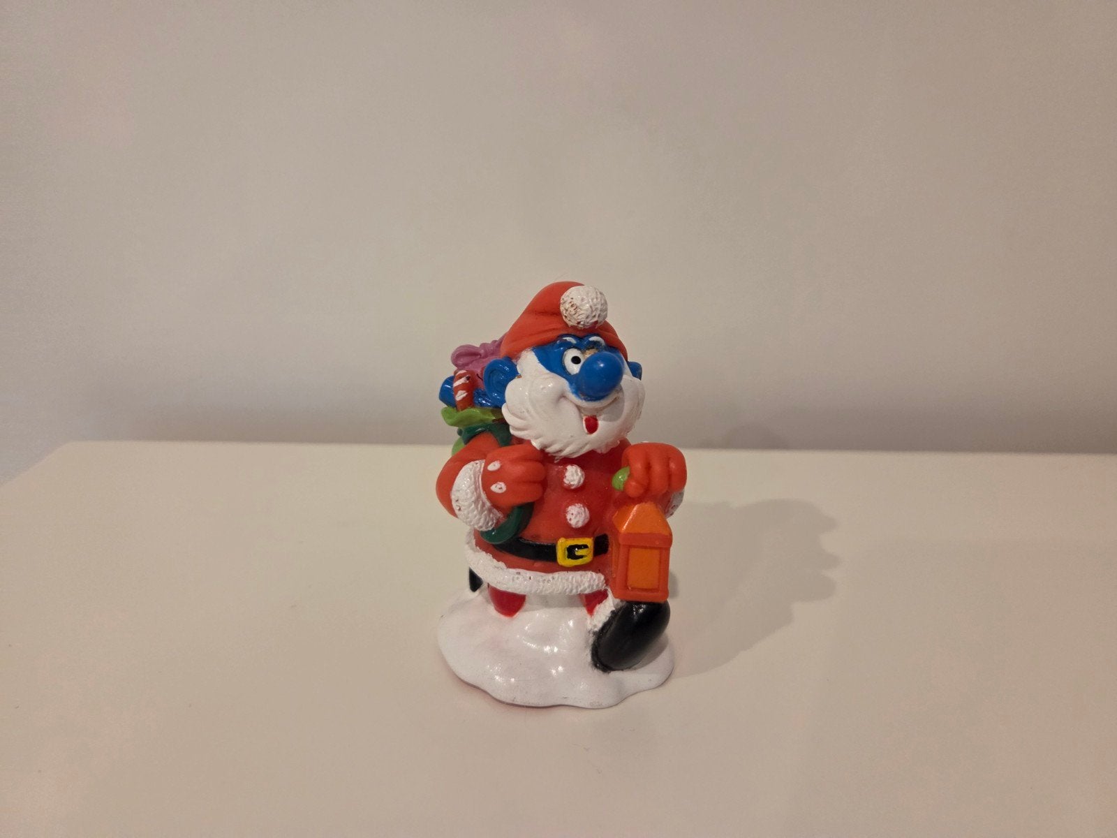 Kerstman snoepdop The Smurfs, Ophalen of Verzenden, Zo goed als nieuw, Grote Smurf, Overige typen