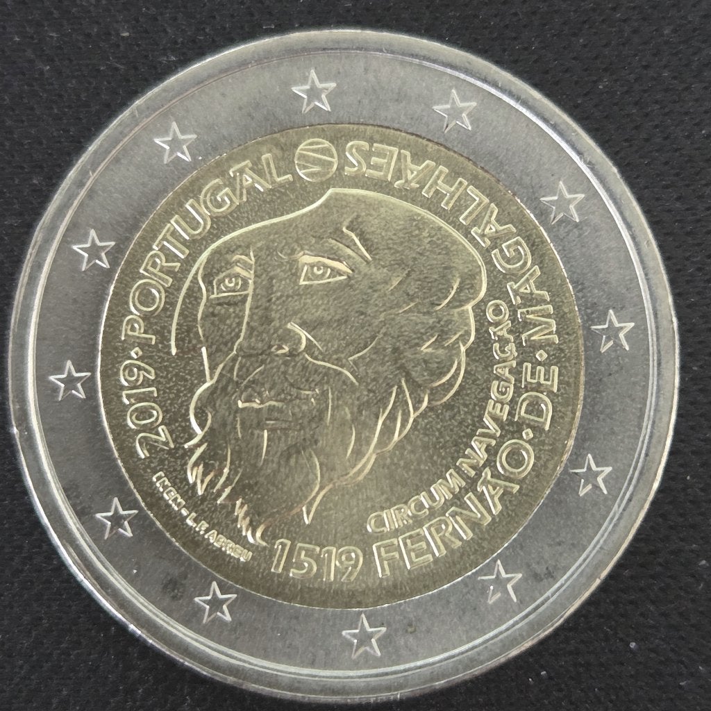 Portugal 2019: Magellan's  Meerdere beschikbaar, Postzegels en Munten, Ophalen of Verzenden, Portugal, 2 euro, Losse munt