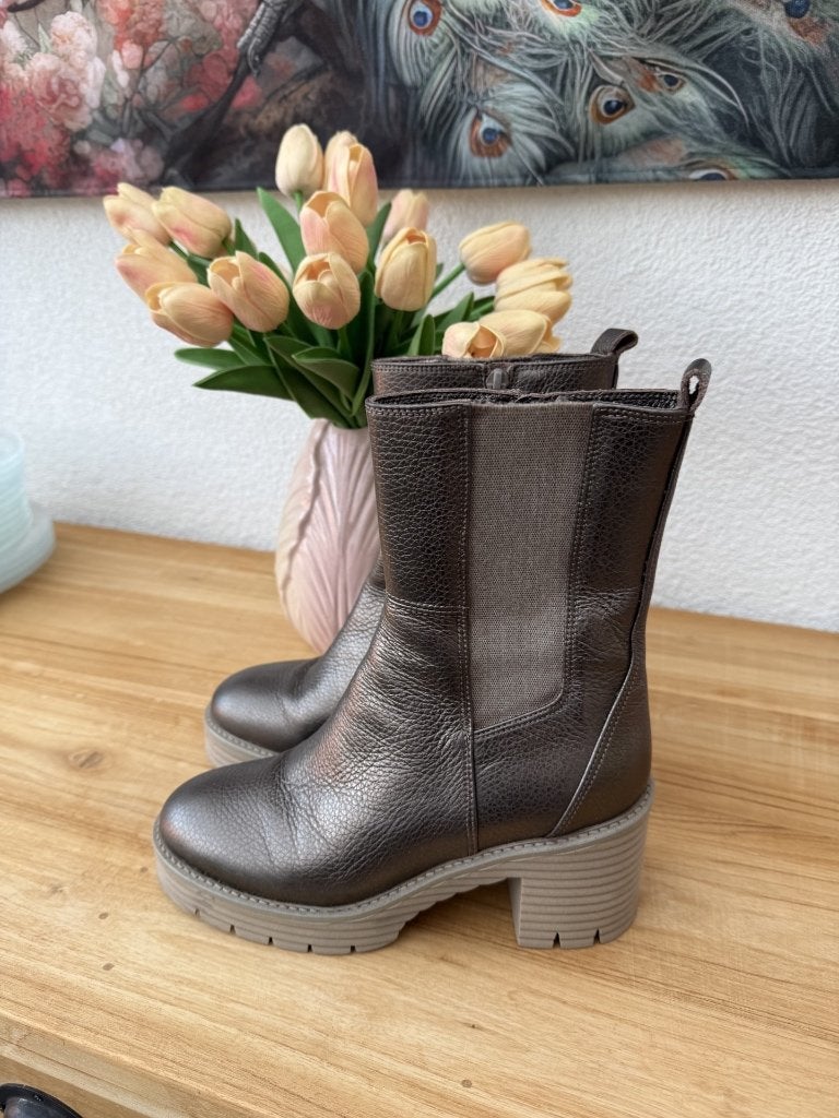 Softwaves metallic chelsea boots, Kleding | Dames, Verzenden, Lage of Enkellaarzen, Nieuw, Softwaves
