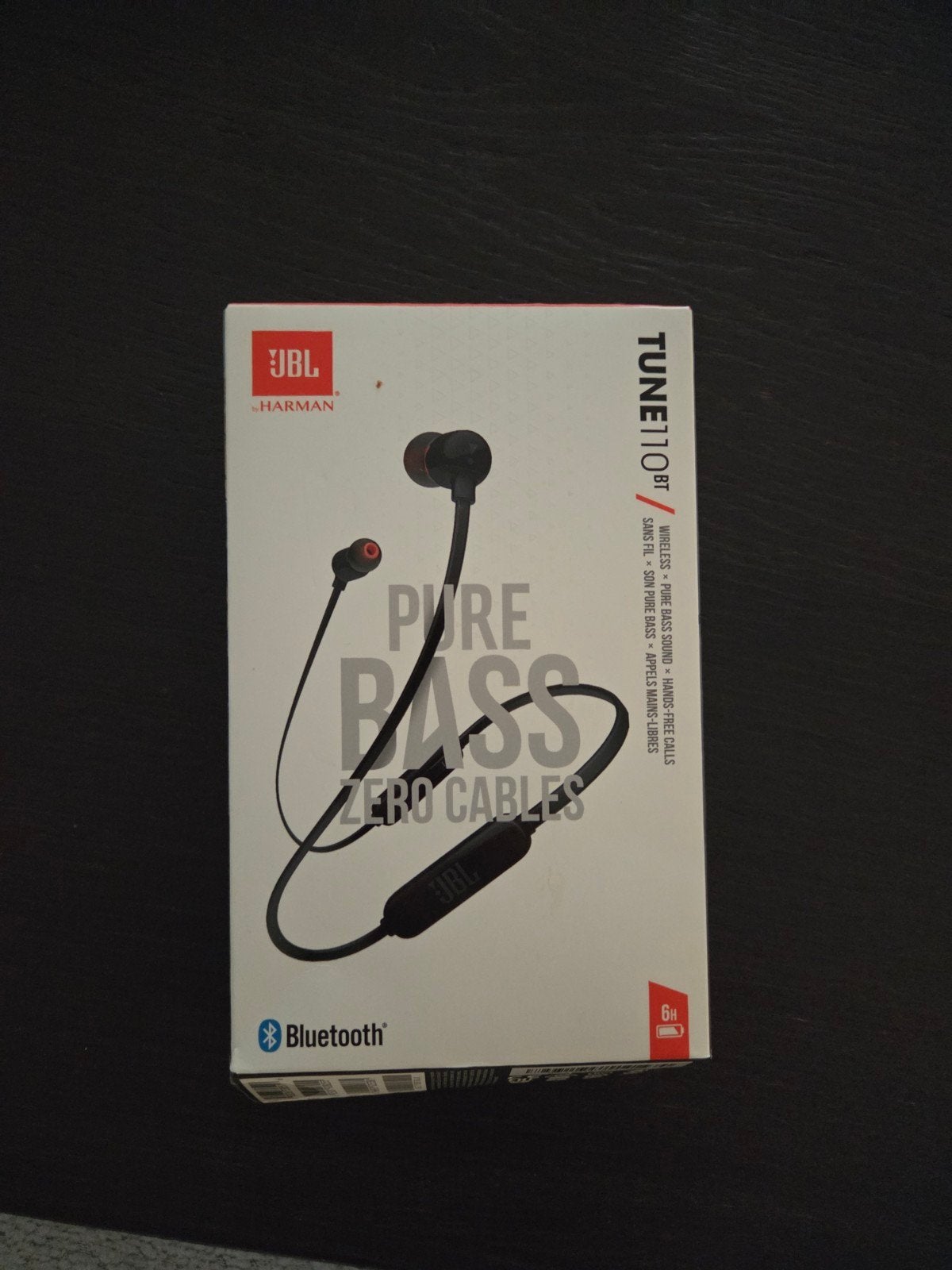 JBL Tune 110BT Draadloze In-ear Koptelefoon Zwart, Audio, Tv en Foto, Koptelefoons, In-ear, JBL, Nieuw, Ophalen of Verzenden