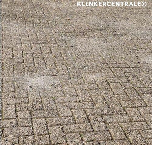 ROOIKORTING 360m2 heidegrijs betonklinkers bkk bss terras, Tuin en Terras, Tegels en Klinkers, Bij dit gebruikte product niet meer te achterhalen.
