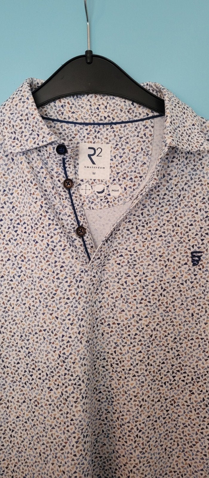 R2 Amsterdam Polo Heren, Verzenden, Nieuw, Maat 48/50 (M)