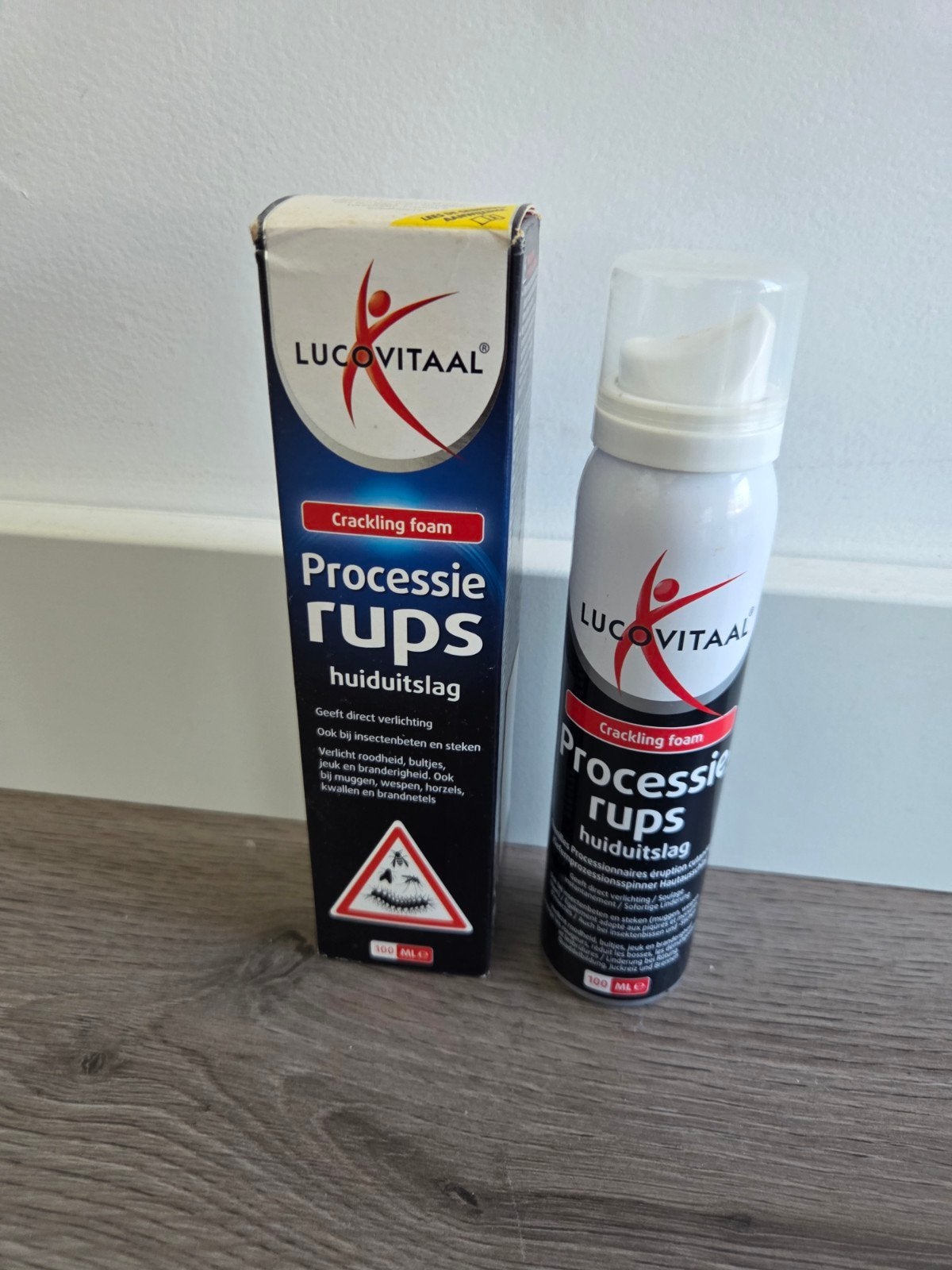 Lucovitaal Processierups Huiduitslag Crackling Foam 2x, Ophalen of Verzenden, Nieuw, Overige typen