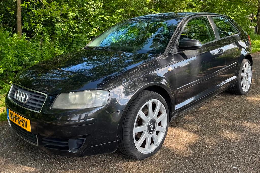 Audi A3 1.9 TDI Attraction 2004 CLIMA NAP, Auto's, Voorwielaandrijving, Stof, 4 cilinders, Zwart