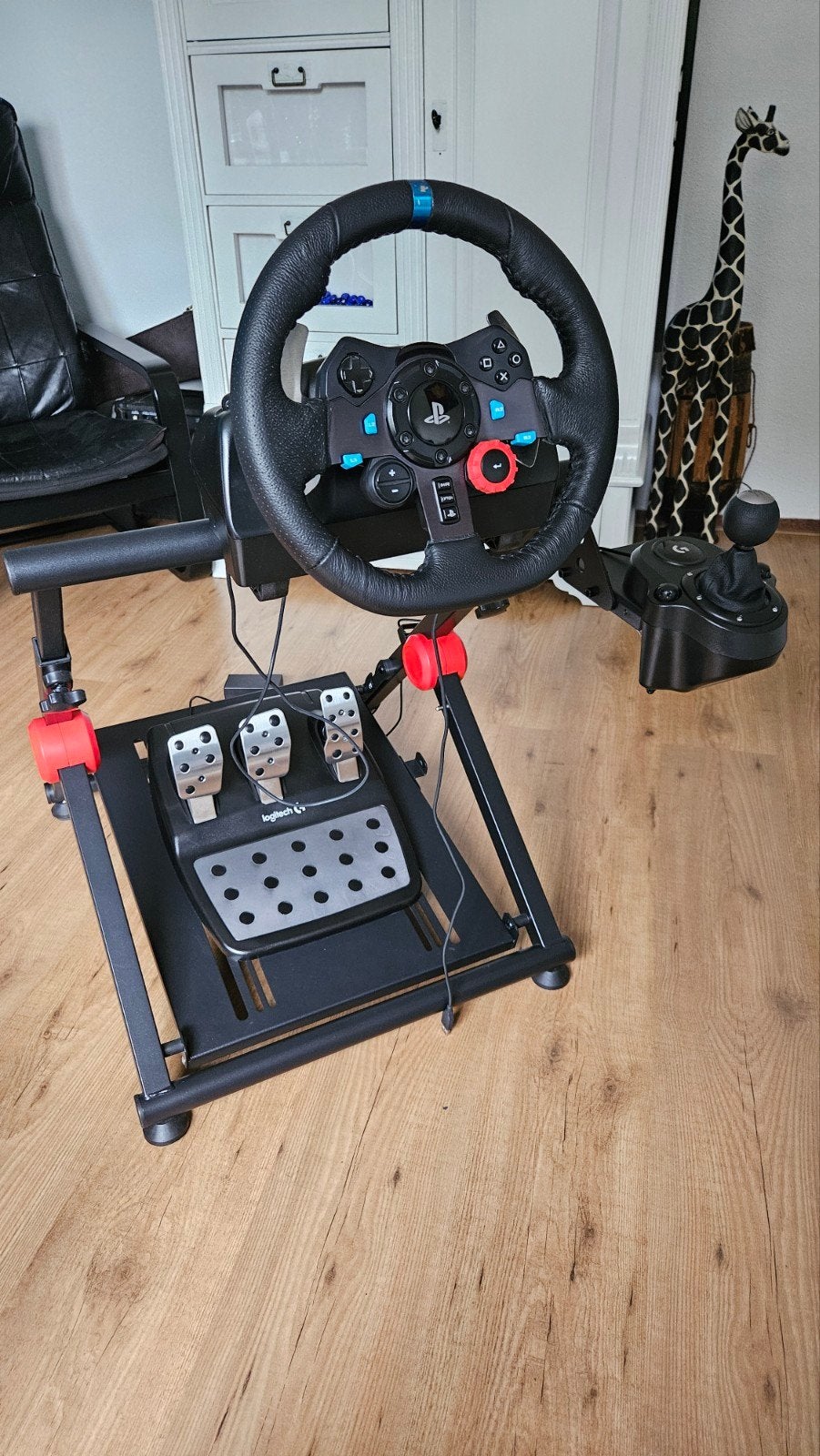 Logitech G29 Driving Force, Spelcomputers en Games, Ophalen, Zo goed als nieuw, Stuur of Pedalen, PlayStation 4