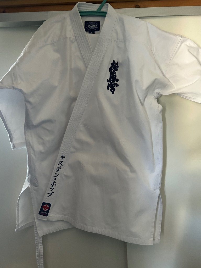 Kyokushin Karatepak, Sport en Fitness, Vechtsporten en Zelfverdediging, Overige, Maat XL, Vechtsportpak, Ophalen of Verzenden
