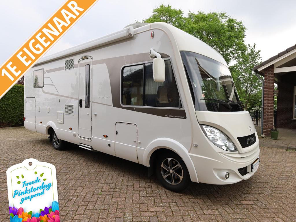 Hymer B690 Starline | 1e eigenaar | FULL OPTIONS, Caravans en Kamperen, Campers, Koelkast, Vloeistofverwarming, Bedrijf, Luifel