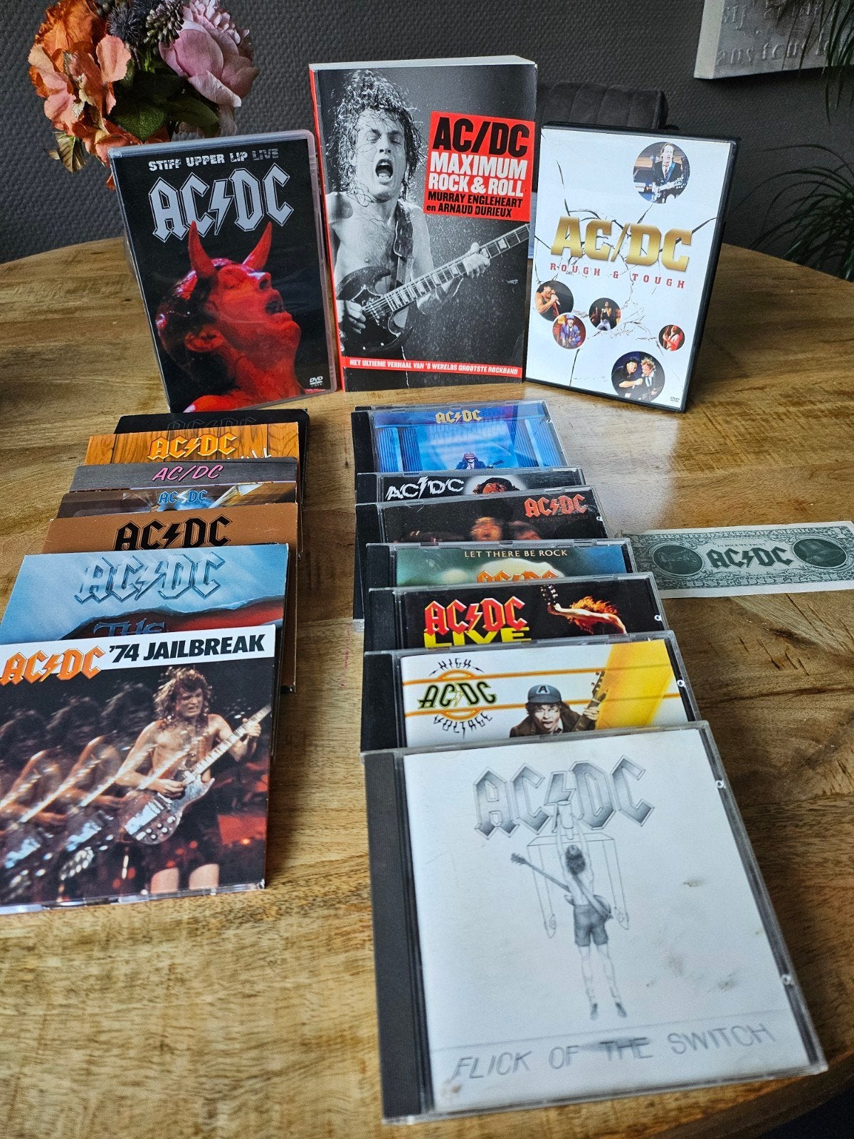 AC/DC Collectie: CD's, DVD's, Boek & Memorabilia, Cd's en Dvd's, Ophalen of Verzenden, Gebruikt, Rock-'n-Roll