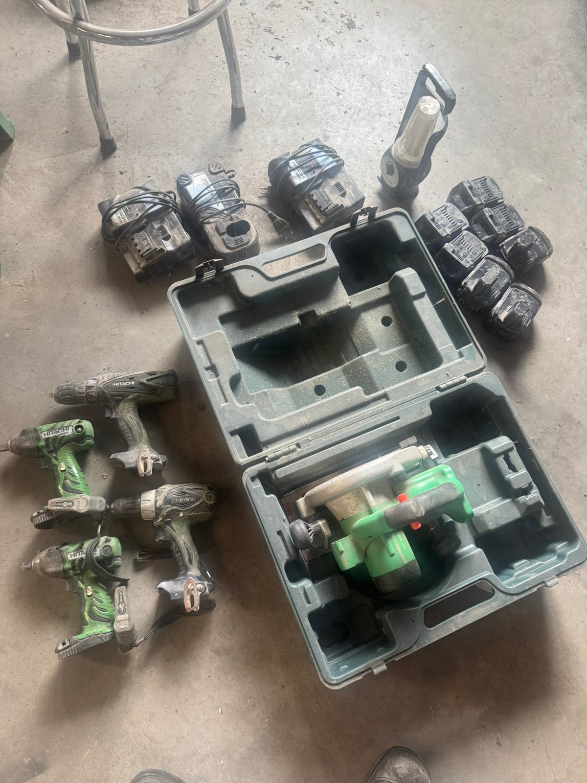 Hitachi accu gereedschap (defect), Ophalen, Hitachi, Hitachi, Zo goed als nieuw