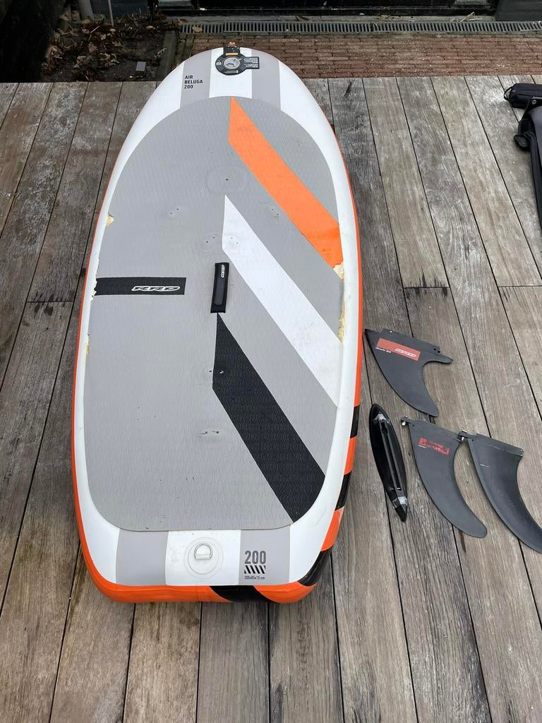 RRD inflatable wingboard 200 liter te koop, Watersport en Boten, Wingsurfen, Ophalen of Verzenden, Gebruikt, Wingsurf-board