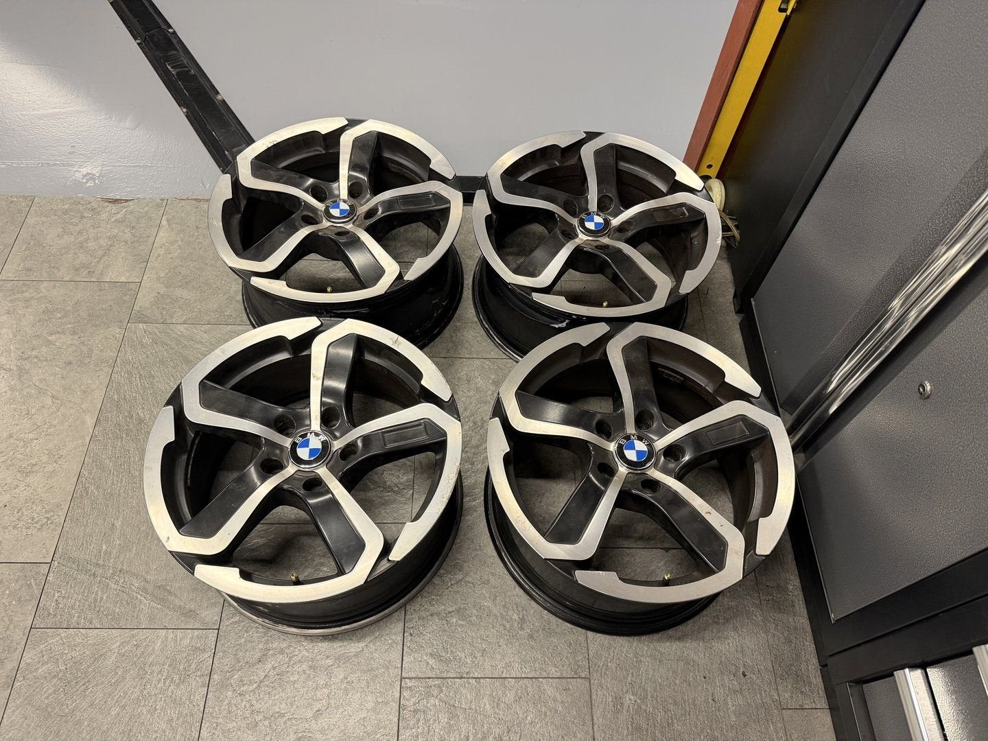 17inch Originele Ronal BMW Velgen set 5x120 E87 E90 F20 F30, Gebruikt, -, -, Banden en Velgen