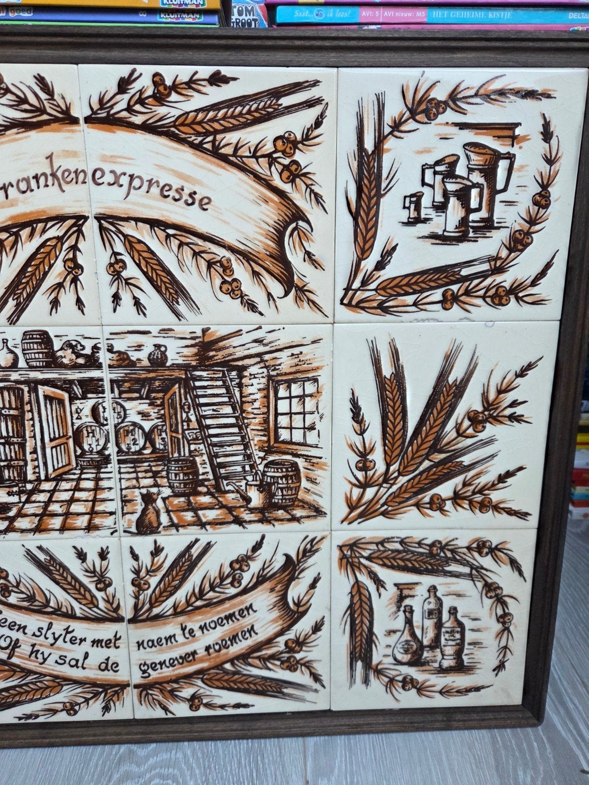 Tegeltableau jaren 70 - Drankenexpresse, Ophalen of Verzenden