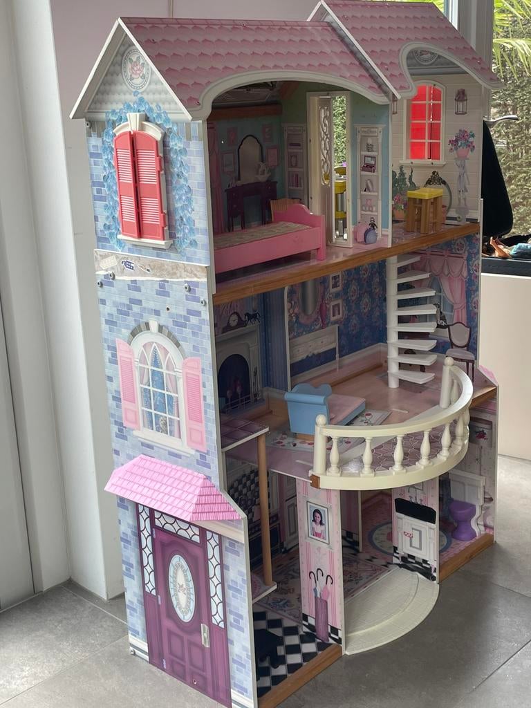 Poppenhuis Kidkraft z.g.a.n., Kinderen en Baby's, Speelgoed | Poppenhuizen, Ophalen of Verzenden, Poppenhuis
