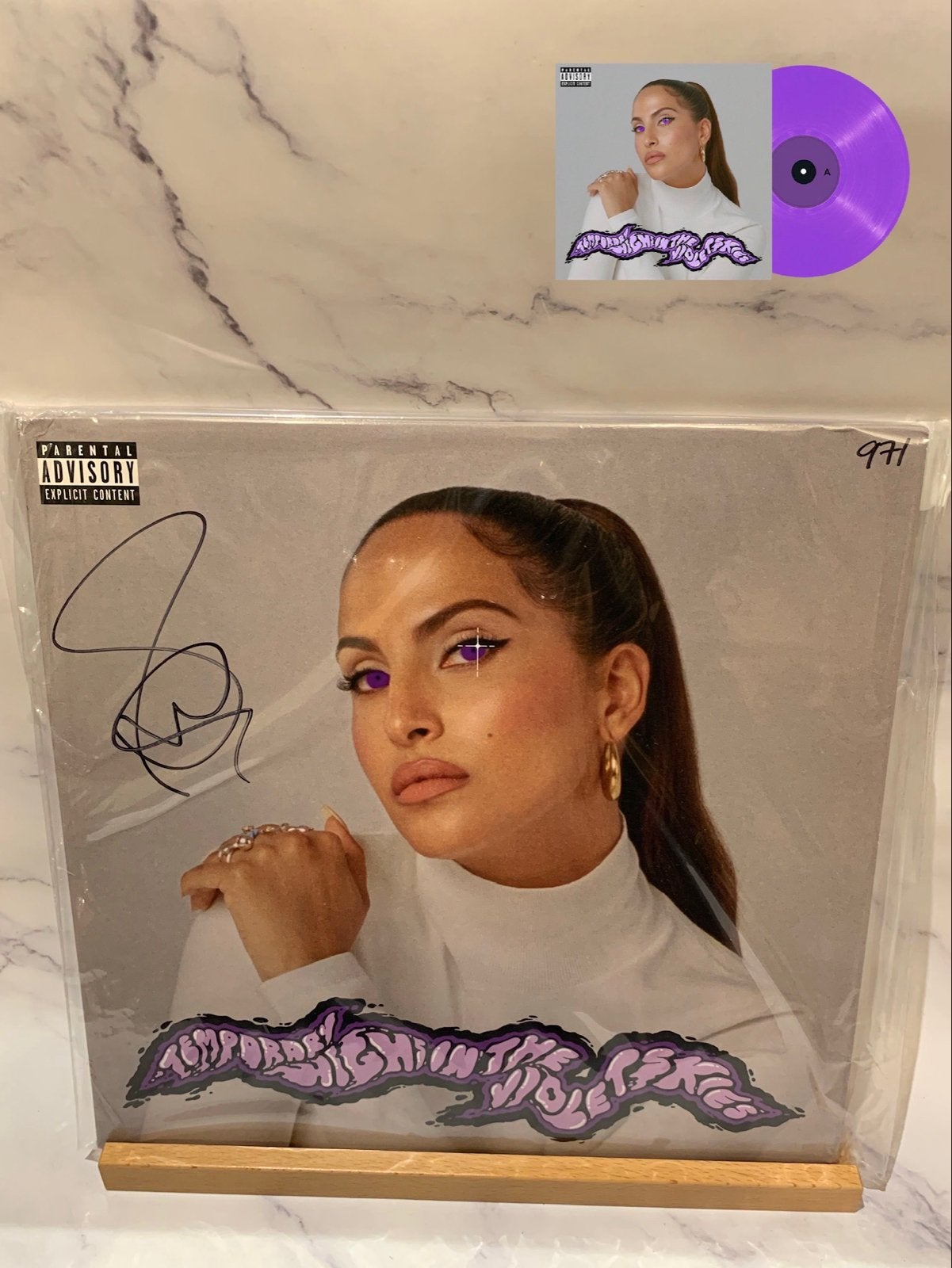Snoh Aalegra - Temporary Highs In The Violet Skies (Signed), 2020 tot heden, Ophalen of Verzenden, Zo goed als nieuw, 12 inch