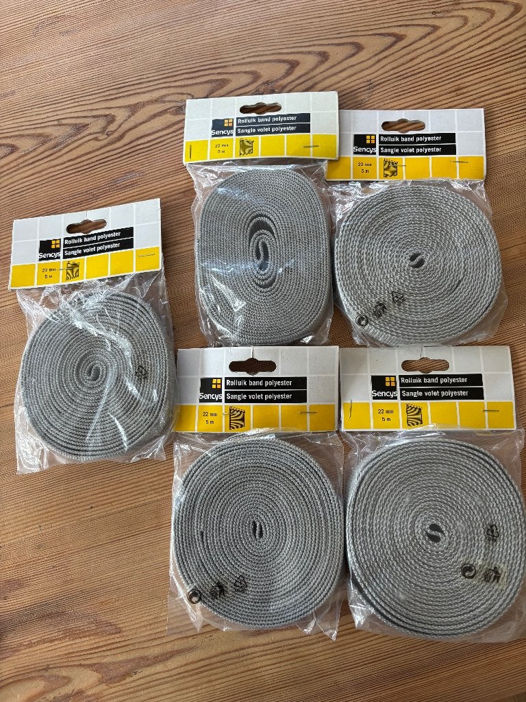5 rolluik banden ( nieuw), Ophalen of Verzenden, Nieuw, Multitool, Overige merken