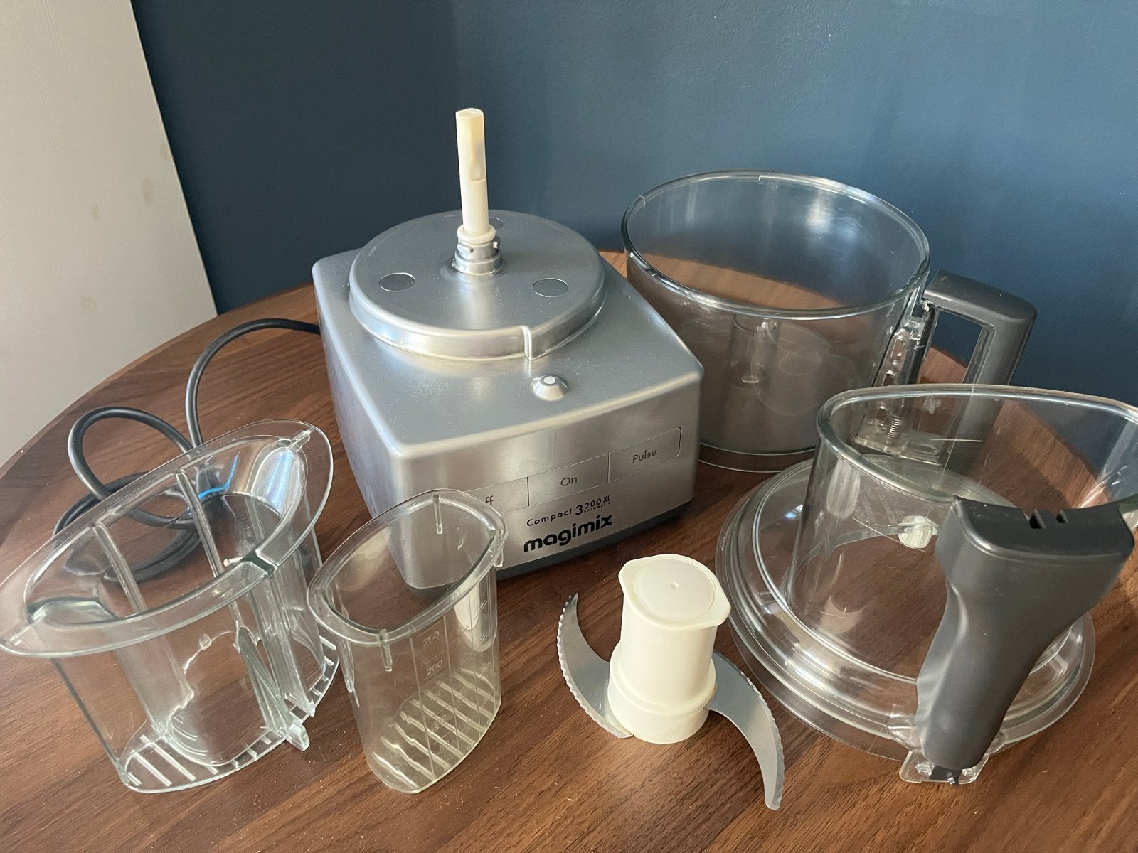 Magimix Compact 3200 XL Foodprocessor - Zo goed als nieuw, Ophalen, Gebruikt, 2 tot 3 liter, Vaatwasserbestendig