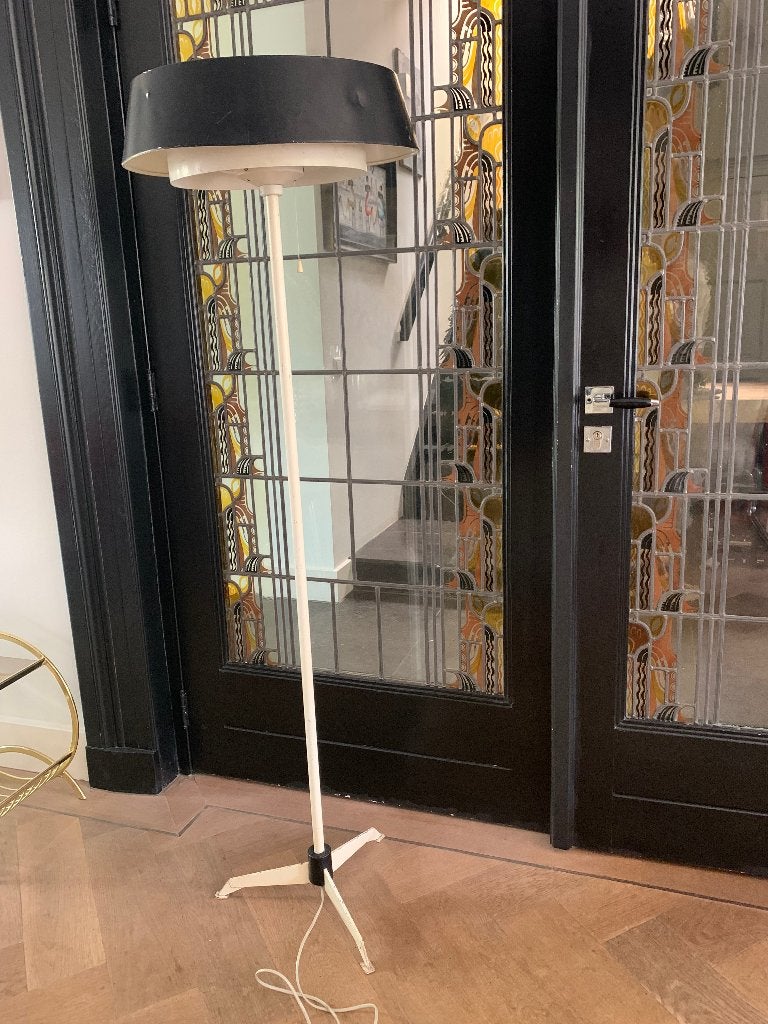 Evolux design vloerlamp ST 7128 jaren 60, Ophalen, Gebruikt, Design, Metaal