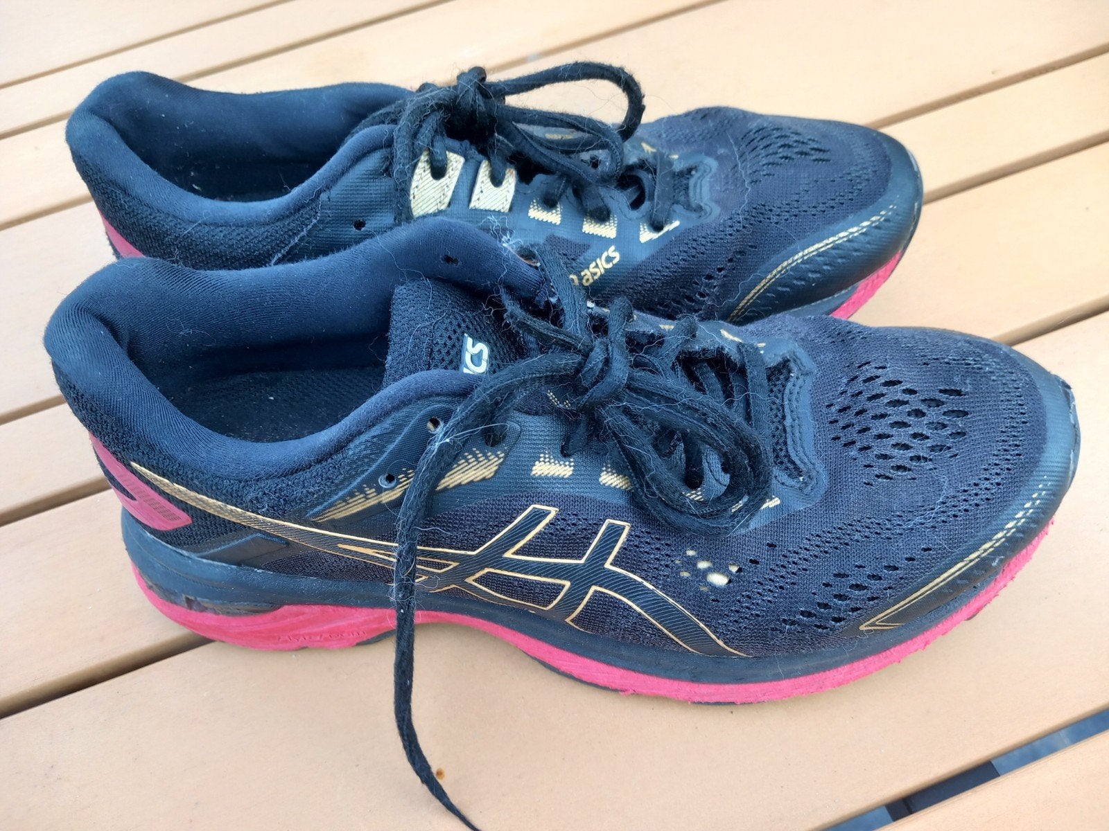 ASICS GEL-Kayano 2000 7 hardloopschoenen dames maat 39, Asics, Ophalen of Verzenden, Gedragen