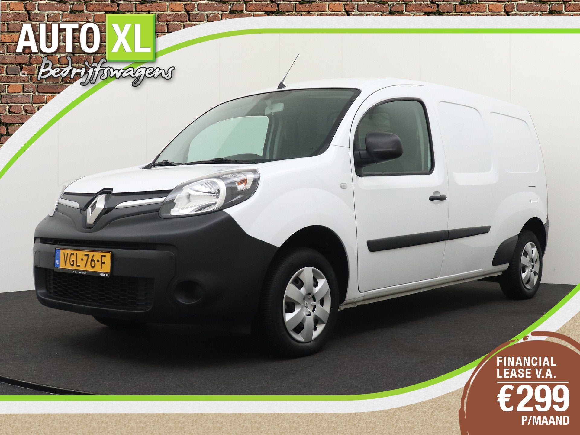 Renault Kangoo Z.E. Maxi XL Koopaccu Cruise Control Bluetoot, Dealer onderhouden, Stof, Gebruikt, 33 kWh