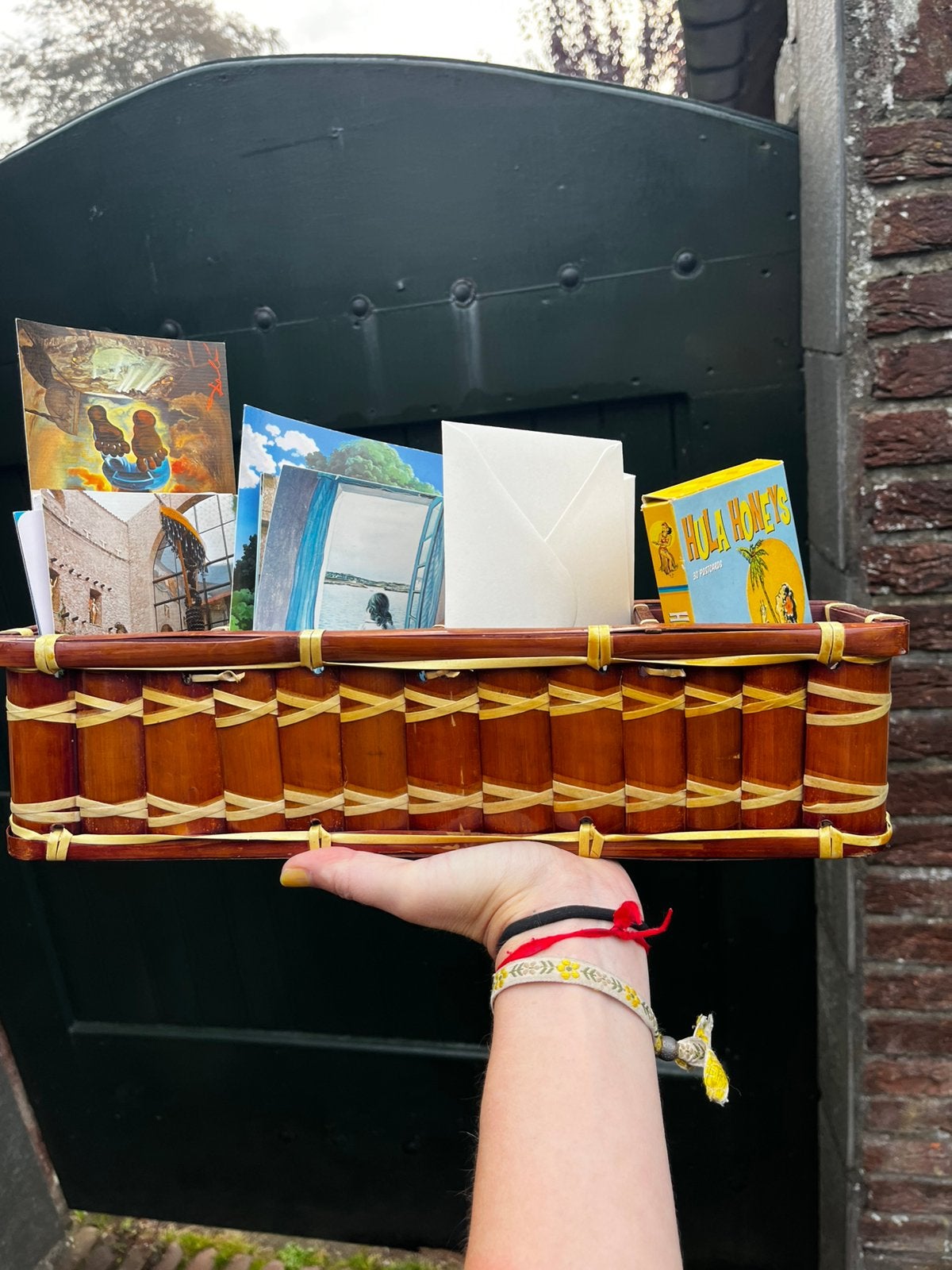 Bamboe organizer Dille & Kamille, Ophalen of Verzenden, Zo goed als nieuw
