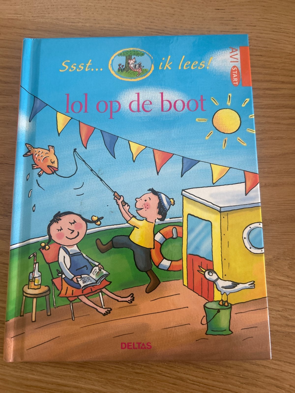 Ssst... ik lees! Lol op de boot - Deltas AVI Start, Boeken, Ophalen of Verzenden, Zo goed als nieuw, Fictie algemeen