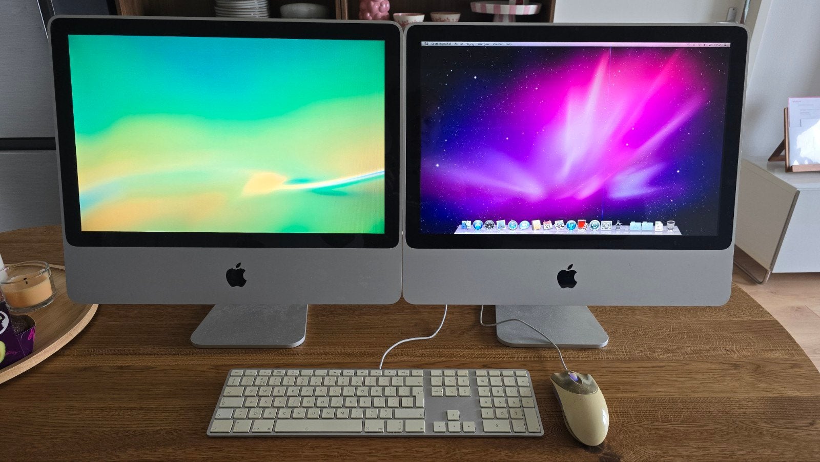 2 Apple iMac computers + Apple toetsenbord en Razer muis, Computers en Software, Ophalen, IMac, Onbekend, Zo goed als nieuw