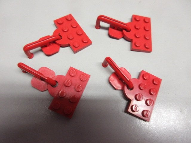 nr. 4319, 4xTreinkoppeling, vintage, 737bc01., Ophalen of Verzenden, Gebruikt, Lego