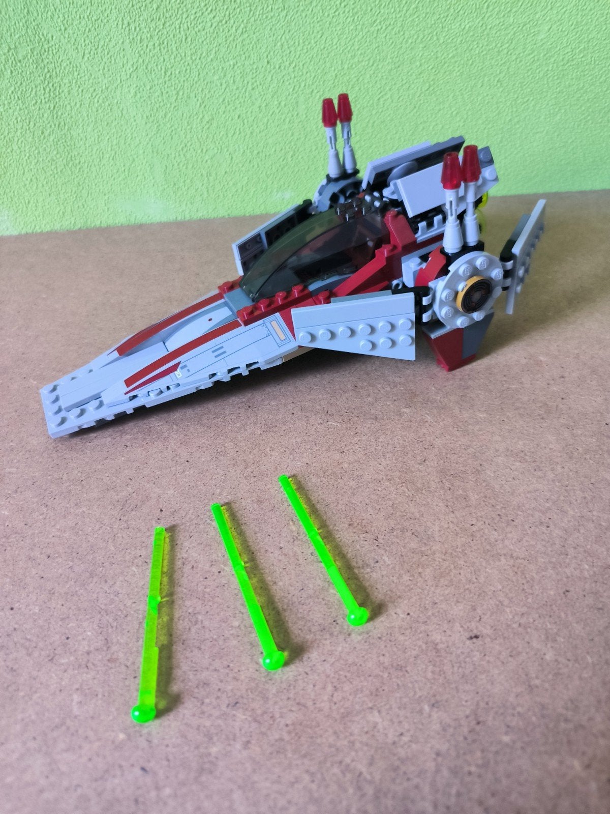 LEGO Star Wars Jedi Starfighter (75087), Ophalen of Verzenden, Gebruikt